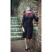 Embroidered dress "Nocturne"